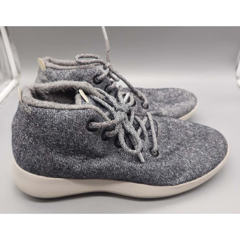 Allbirds Wool Runner-up Mizzle Shoes Mens Size 11 M Gray Merino High Top WRUM